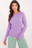 Sweter Damski Model AT-SW-2338-2.61 Light Violet - AT AT