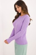 Sweter Damski Model AT-SW-2338-2.61 Light Violet - AT AT