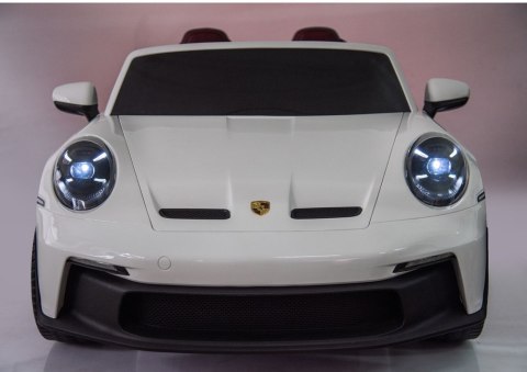 Auto Na Akumulator DK-P911 Porsche GT3 Biały LEAN CARS Auto Na Akumulator DK-P911 Porsche GT3 Biały LEAN CARS