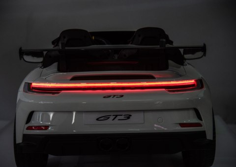 Auto Na Akumulator DK-P911 Porsche GT3 Biały LEAN CARS Auto Na Akumulator DK-P911 Porsche GT3 Biały LEAN CARS
