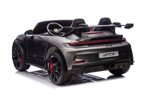 Auto Na Akumulator DK-P911 Porsche GT3 Szary Lakierowany LEAN CARS Auto Na Akumulator DK-P911 Porsche GT3 Szary Lakierowany LEAN CARS