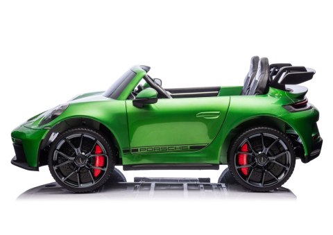 Auto Na Akumulator DK-P911 Porsche GT3 Zielony Lakierowany LEAN CARS Auto Na Akumulator DK-P911 Porsche GT3 Zielony Lakierowany LEAN CARS