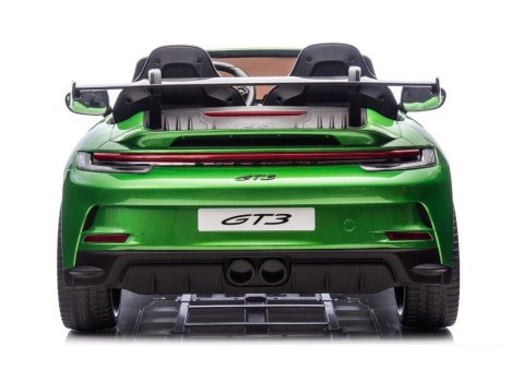 Auto Na Akumulator DK-P911 Porsche GT3 Zielony Lakierowany LEAN CARS Auto Na Akumulator DK-P911 Porsche GT3 Zielony Lakierowany LEAN CARS