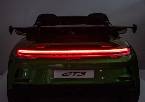 Auto Na Akumulator DK-P911 Porsche GT3 Zielony Lakierowany LEAN CARS Auto Na Akumulator DK-P911 Porsche GT3 Zielony Lakierowany LEAN CARS