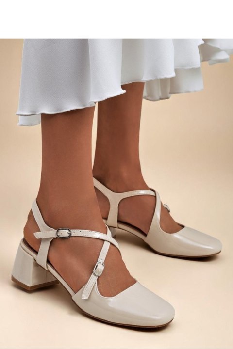 Czółenka Model Lollita 6351-2 Beige - PRIMO PRIMO
