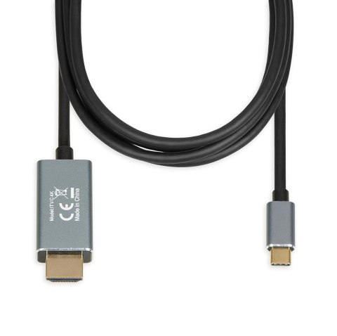 Kabel adapter iBOX ITVC4K USB-C do HDMI 1,8m IBOX Kabel adapter iBOX ITVC4K USB-C do HDMI 1,8m IBOX