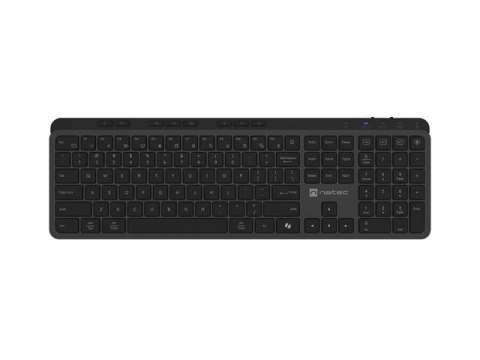 Klawiatura bezprzewodowa Natec Medusa US BT + 2.4GHz X-sciccors Slim Natec Klawiatura bezprzewodowa Natec Medusa US BT + 2.4GHz X-sciccors Slim Natec