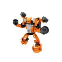 Klocki Konstrukcyjne Auto Robot 2w1 Pomarańczowy Napęd 354 el. LEAN Toys