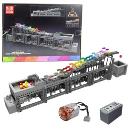 Klocki Konstrukcyjne Tor Na Kulki Z Silnikiem Elektrycznym 1038 el. LEAN Toys