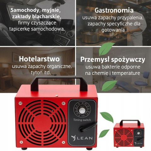 Generator Ozonu Ozonator Powietrza Do Dezynfekcji 70 000 mg/h LEAN