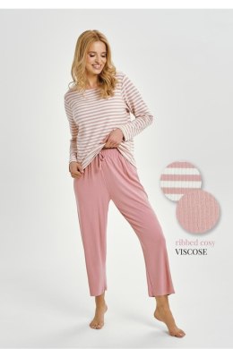 Piżama Damska Model Allesandra 3428 Powder Pink - Taro Taro