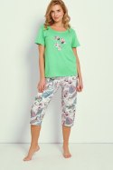 Piżama Damska Model Lia 3344 Green - Taro Taro Piżama Damska Model Lia 3344 Green - Taro Taro