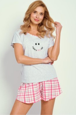 Piżama Damska Model Matilda 3352 Grey Melange - Taro Taro