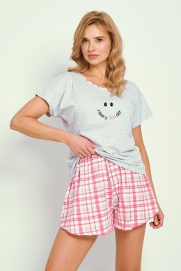 Piżama Damska Model Matilda 3352 Grey Melange - Taro Taro