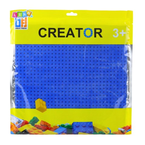 Płyta Plansza Konstrukcyjna Do Klocków Budowania Granatowa 25,5x25,5 cm LEAN TOYS Płyta Plansza Konstrukcyjna Do Klocków Budowania Granatowa 25,5x25,5 cm LEAN TOYS