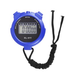 Stoper Cyfrowy LCD Elektroniczny Sportowy XL-011 Niebieski LEAN