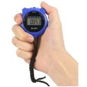 Stoper Cyfrowy LCD Elektroniczny Sportowy XL-011 Niebieski LEAN