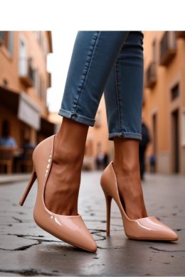 Szpilki Model Dofenis LE120 Beige - PRIMO PRIMO