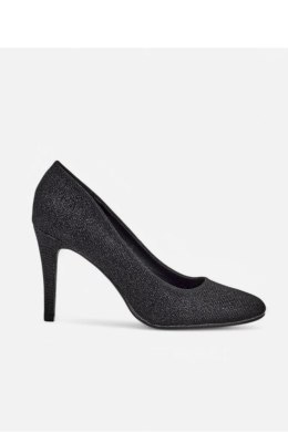 Szpilki Model Enen 66-6 B2 Black Brokat - PRIMO PRIMO