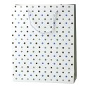 Torba Prezentowa Klasyczna W Kropki Zawieszka Just For You 32 x 26 x 10 cm LEAN