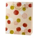 Torba Prezentowa Wzór Złote Kropki Pastelowa 32 × 26 × 10 cm LEAN