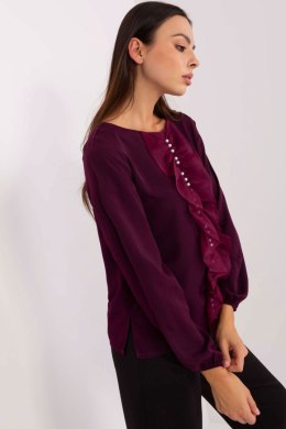 Bluzka Model LK-BZ-506673.36 Dark Violet - Lakerta Lakerta