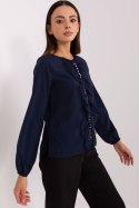 Bluzka Model LK-BZ-506673.36 Navy - Lakerta Lakerta