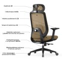 Fotel biurowy ergonomiczny ANGEL runO ANGEL
