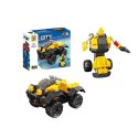 Klocki Konstrukcyjne 2w1 Pojazd Robot Mini Zestaw 42-65 el. Mix LEAN TOYS