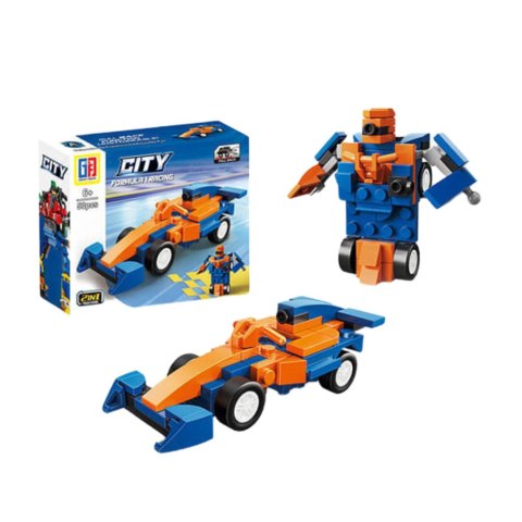 Klocki Konstrukcyjne 2w1 Pojazd Robot Mini Zestaw 42-65 el. Mix LEAN TOYS Klocki Konstrukcyjne 2w1 Pojazd Robot Mini Zestaw 42-65 el. Mix LEAN TOYS