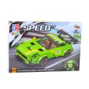 Klocki Konstrukcyjne Auto Robot 2w1 Żółto-Zielony Napęd 352 el. LEAN Toys