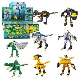 Klocki Konstrukcyjne Dinozaur Robot 2w1 57-70 el. Mix LEAN