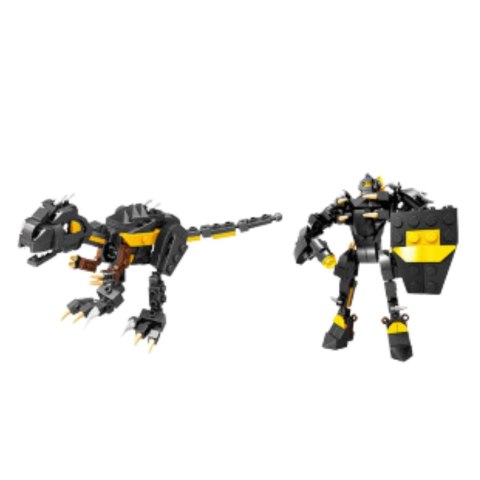 Klocki Konstrukcyjne Dinozaur Robot 2w1 57-70 el. Mix LEAN Klocki Konstrukcyjne Dinozaur Robot 2w1 57-70 el. Mix LEAN