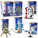 Klocki Konstrukcyjne Statki Kosmiczne Kosmos 87-120 el. Mix LEAN Toys