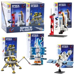 Klocki Konstrukcyjne Statki Kosmiczne Kosmos 87-120 el. Mix LEAN Toys