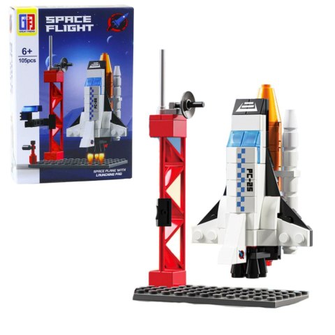Klocki Konstrukcyjne Statki Kosmiczne Kosmos 87-120 el. Mix LEAN Toys Klocki Konstrukcyjne Statki Kosmiczne Kosmos 87-120 el. Mix LEAN Toys