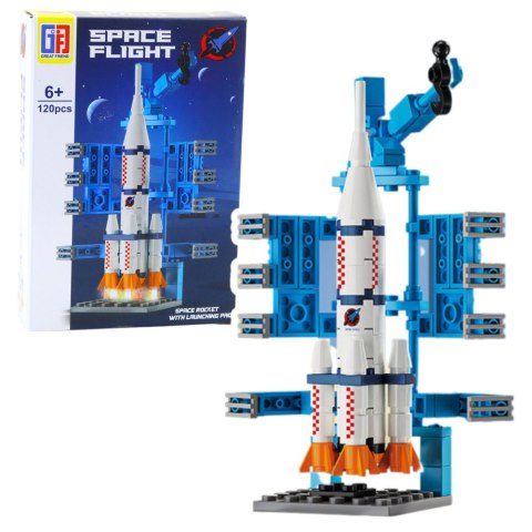 Klocki Konstrukcyjne Statki Kosmiczne Kosmos 87-120 el. Mix LEAN Toys Klocki Konstrukcyjne Statki Kosmiczne Kosmos 87-120 el. Mix LEAN Toys