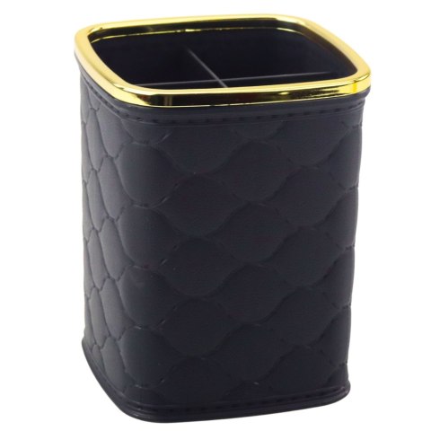 Organizer Pojemnik Na Pędzle Cztery Przegrody Czarny 12 x 9,5cm LEAN Organizer Pojemnik Na Pędzle Cztery Przegrody Czarny 12 x 9,5cm LEAN