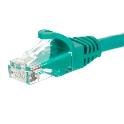 Patchcord RJ45, Netrack osłonka zalewana, kat. 6 UTP, 3m zielony NETRACK Patchcord RJ45, Netrack osłonka zalewana, kat. 6 UTP, 3m zielony NETRACK