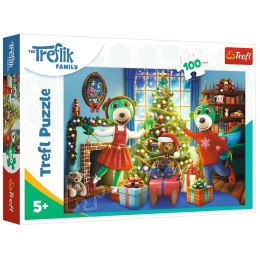 Puzzle - 100 - XMAS Zimowe Trefliki - Trefl 16459 Trefl Puzzle