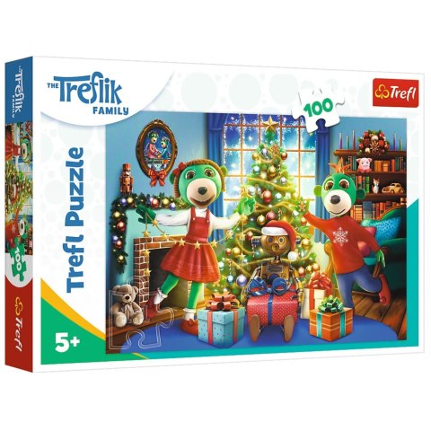 Puzzle - 100 XMAS - Zimowe Trefliki - Trefl 16459 Trefl Puzzle Puzzle - 100 XMAS - Zimowe Trefliki - Trefl 16459 Trefl Puzzle