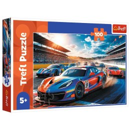 Puzzle - 100 - Szybka wyścigówka - Trefl 17403 Trefl Puzzle
