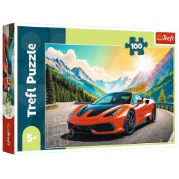 Puzzle - 100 - Wyścig z czasem Trefl 16490 Trefl Puzzle