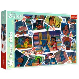 Puzzle - 1000 - Lilo i Stich - Słodkie Wspomnienia Trefl 10882 Trefl Puzzle