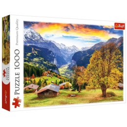 Puzzle - 1000 - Malownicza alpejska wioska Trefl 10775 Trefl Puzzle