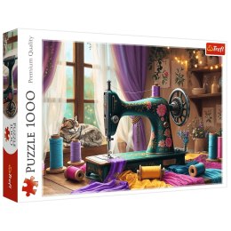 Puzzle - 1000 - Moja pracownia krawiecka Trefl 10952 Trefl Puzzle