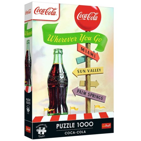 Puzzle - 1000 Premium Plus - Coca-Cola: Gdziekolwiek zmierzasz - Trefl 12098 Trefl Puzzle Puzzle - 1000 Premium Plus - Coca-Cola: Gdziekolwiek zmierzasz - Trefl 12098 Trefl Puzzle