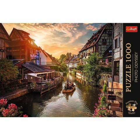 Puzzle - 1000 Premium Plus - Mała Wenecja w Colmar - Francja - Trefl 10816 Trefl Puzzle Puzzle - 1000 Premium Plus - Mała Wenecja w Colmar - Francja - Trefl 10816 Trefl Puzzle