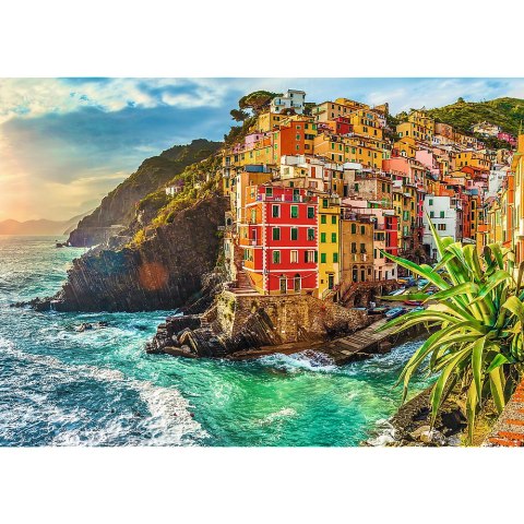 Puzzle - 1000 Premium Plus - Miasteczko Riomaggiore - Włochy - Trefl 10855 Trefl Puzzle Puzzle - 1000 Premium Plus - Miasteczko Riomaggiore - Włochy - Trefl 10855 Trefl Puzzle