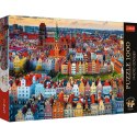 Puzzle - 1000 Premium Plus - Widok na Gdańsk - Polska - Trefl 10856 Trefl Puzzle